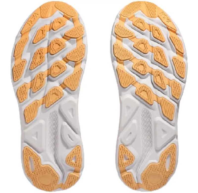 Hoka One One Men's Clifton 9 Vibrant Orange/Impala - WIDE-7